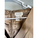 Newport News  Women's Dress Size 6 Zip-up Champagne V-neck Sleeveless Classy Photo 1