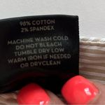 ANN TAYLOR Signature Striped Tan Slacks with Wide Legs Size 6 Photo 6