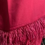 Sam Edelman Feather hem sheath Red Wine Dress NWT $158 Valentines Lady in red 6 Photo 9