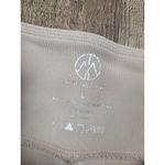 Move Theology Ribbed Wide Leg Cropped Yoga Athletic Pants Beige/Gray Large Photo 3