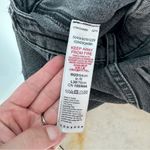 Topshop 25 Mom Jean Black Acid Wash with Zipper Pockets and Utility Side Pockets Photo 12