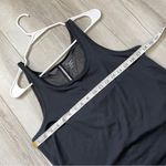 Abercrombie & Fitch Tank Top sheer womens Black (medium) workout athleisure gym Photo 2