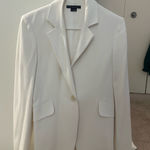 Theory white blazer jacket Photo 0