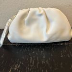 Understated Leather NWT‎  Women's Crescent Clutch Handbag Vegan Leather - White Photo 2