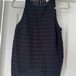 A New Day Black sleeveless eyelet blouse  Photo 0