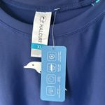 HALCURT Swim Top upf 50+ sun protection Blue on Blue with Dolphin size xl nwt Photo 5