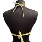 Victoria's Secret Victoria’s Secret Gold Metallic Paisley Bikini Top Photo 1