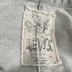 Levi's Gray Distressed Cotton Blazer With Colorful Button Detail Size Small Photo 8