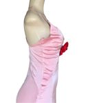 Dress Day Satin Maxi dress with Rosette NWT Pink Photo 9