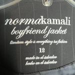 Norma Kamali  pinstriped Boyfriend Jacket Photo 2
