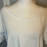 🆕 n: philanthropy Harlow distressed BFF white tshirt XS BIN G Photo 1