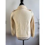 Vintage Jean Paul Gaultier Wool Zip Up Turtleneck Sweater Cream Size L Size L Photo 2