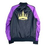 Jeffree Star Jeffree Starr Black & Purple Bomber Jacket Size Large Photo 1