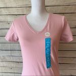 Primark  Pink Oeko-Tex Stretch Vee Neck Tee Photo 2
