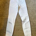 Alo Yoga Alo White High-Waist Moto Legging Photo 0