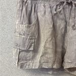 Vintage Havana  Women Size Large‎ Taupe soft Cargo New Shorts Photo 2