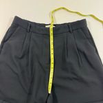 Abercrombie & Fitch Abercrombie Sloane Tailored Wide Leg Pants Black Size 32 14 Short Photo 5