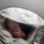 Givenchy  Parfums Silver Cosmetic Bag Photo 1