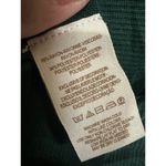 Free People  Emerald Green Long Sleeves Lace Back High Low Top Small Photo 3