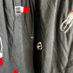 Voodoo Vixen Lipstick Dress Pinup 50s Retro Rockabilly Vintage Style Black XL Photo 3