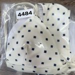 Summersalt  The Lace-Up High Leg High Rise Bikini Bottom Square Dot in White Sand Photo 5