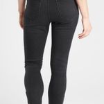 Athleta SCULPTEK Denim Side Ankle Zipper Detail Size 6 Charcoal Wash Photo 1