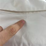 Cuyana  Poplin office Balloon white Sleeve Shirt long sleeve blouse size xs NWT Photo 9