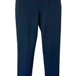 St. John Caviar Alexa Milano Black Knit Vented Ankle Pant Photo 15