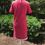 Beach Lunch Lounge Red stripe fringe dress Photo 3