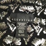 Attention Floral Blouse Size XL Photo 3