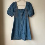 Madewell  Maisie Fennwood Wash Denim Short Sleeve Mini Dress 00 Photo 7