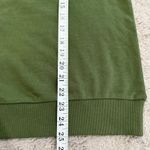 Jason Wu J Womens French Terry Hoodie Size M Olive Lace Trim Outdoor Luxury Photo 5