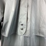 Rainshedder Light Blue Iridescent Belted Trench Rain Coat PM Size undefined Photo 4