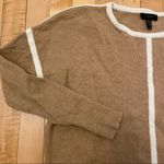 J.Crew Wool Cream Pipe Crewneck Photo 1