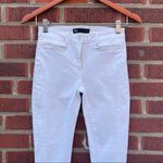 3x1  White Jeans Skinny Zip Ankle Stretch Jean Women’s Size 27 Photo 3
