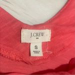 J.Crew Womens Sequined Tank Top S Coral Sleeveless Blouse V-Neck Career Club Photo 4