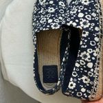Tory Burch Blue and White Floral Espadrilles Photo 2