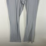 Outdoor Voices  Ribbed Flare Legging Women's Size Small Light Blue Athletic Yoga Photo 2