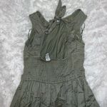 Green Open Back Maxi Dress size Small Boutique Brand for Wedding Guest / Winery Photo 4