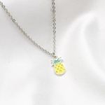 Pineapple Necklace Silver Photo 2