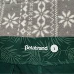 Betabrand NWOT 7-Pocket Dress Pant Yoga Pant Straight Green Palm Leaf Size Small Photo 4