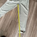 Thread + Supply Paper Bag Tie Waist Pants Sage Straight Leg Tan Khaki Beige S Photo 14