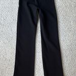 Betabrand  Straight Leg Classic Dress Pant Yoga Pants Black Small Photo 7