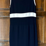 Adrienne Vittadini Bodycon Dress Women Size Large Ribbed Scoop Neck Sleeveless Photo 0