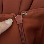 Azazie  Size C US XL Maxi Dress Bridesmaid Prom Formal Terracotta TINY FLAW Photo 5