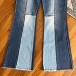 Madden NYC High Rise Patchwork Flare Jeans Photo 4
