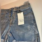 ZARA TRF Metallic high rise shorts casual classic stylish party summer beach Photo 10