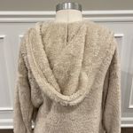 Hippie Rose  Plush Hooded Cardigan - Size XS Photo 5