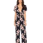 Privacy Please Kyan Jumpsuit in Belleville Floral Front Tie- Size XS Photo 4