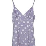 Sundae Muse NWOT Lilac Purple Floral Mini Slip Dress Size 8 Photo 0